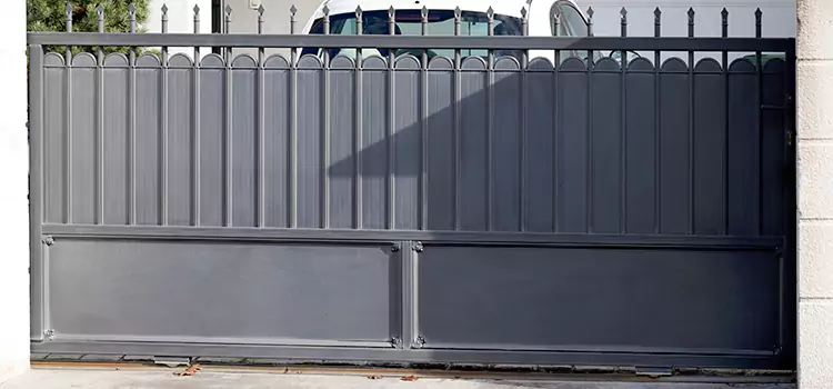 Metal Driveway Gate Installation Bensenville